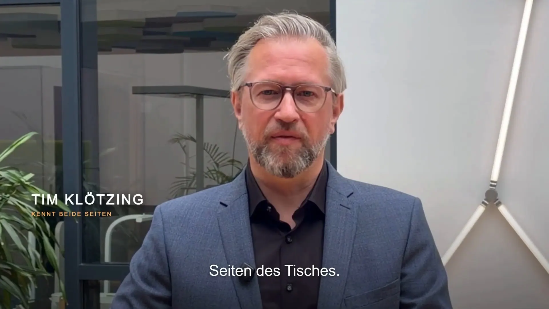 Willkommen und Botschaft von Tim Klötzing im Video